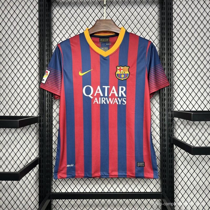 Retro 13/14 Barcelona Home Jersey