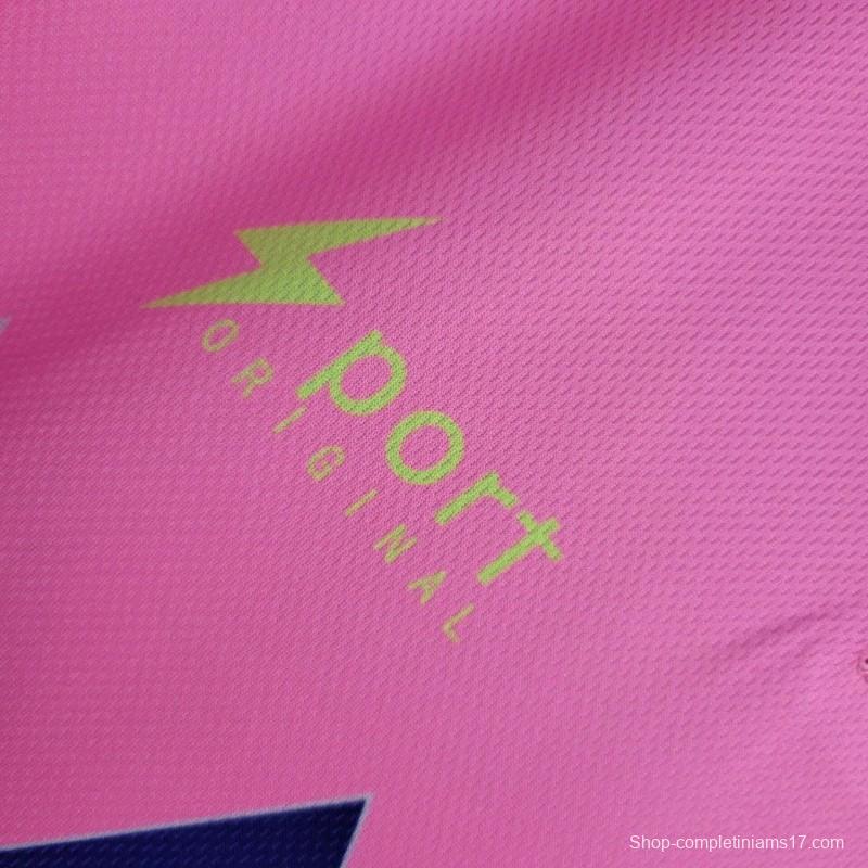 Retro 1992/93 Mexico Goalkeeper CAMPOS 1 Home Pink Jersey