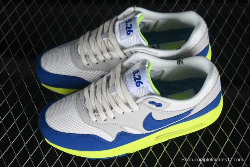 Nike Air Max 1 Premium Retro Running Shoes with Half-Sole Air Cushion - HF2903-100