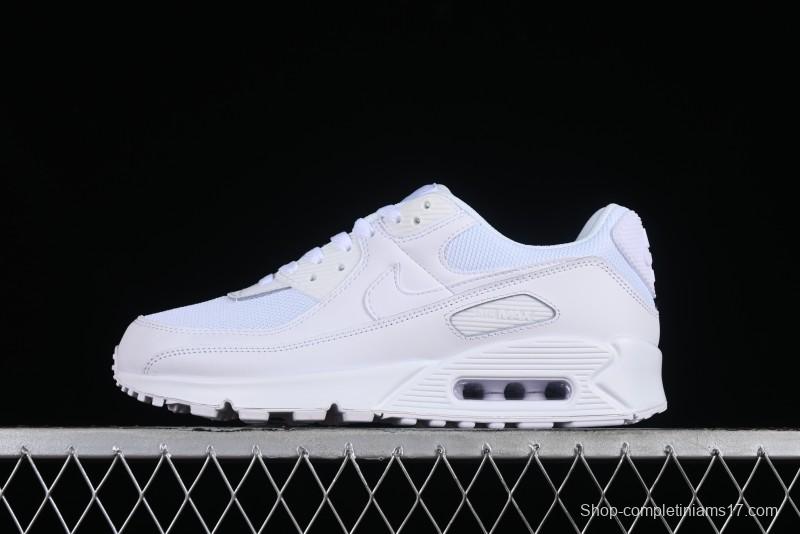 Nike Air Max 90 Retro Running Shoes with Air Cushion Technology - CN8490-100