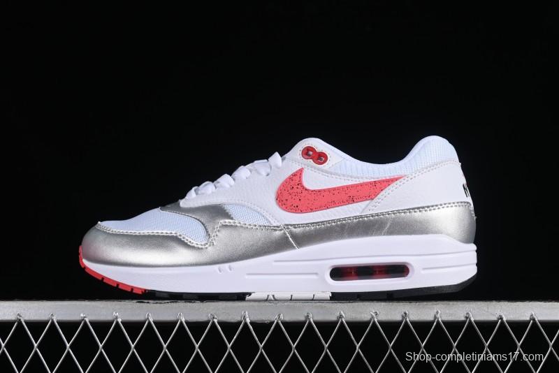 Nike Air Max 1 Retro Running Shoes with Half-Sole Air Cushion - HF7746-100