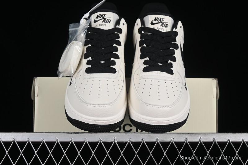 Nike Nocta x Nike Air Force 1 '07 Low Casual Sneakers with 3M Reflective Details and Full-Length Air Cushion - NO0224-023