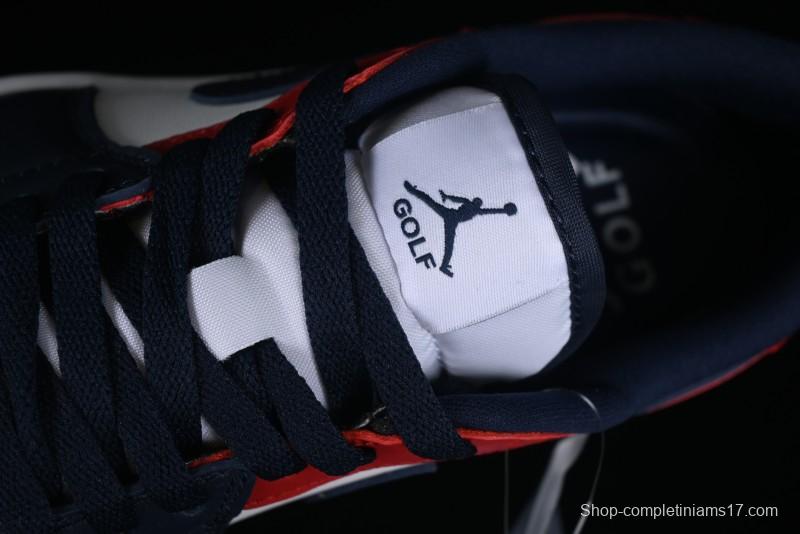 Nike Air Jordan 1 Low Golf Shoes Black Toe - DD9315-113