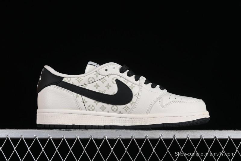 Nike Air Jordan 1 Low OG SP Travis Scott x Fragment Design Collaboration Sneakers - SJ2068-002