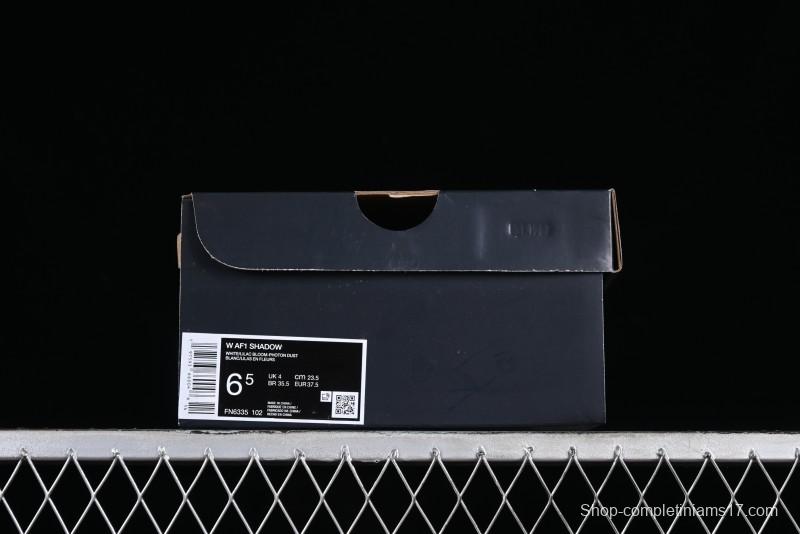 Nike Air Force 1 Shadow Lightweight Elevated Low-Top Casual Sneakers - FN6335-102