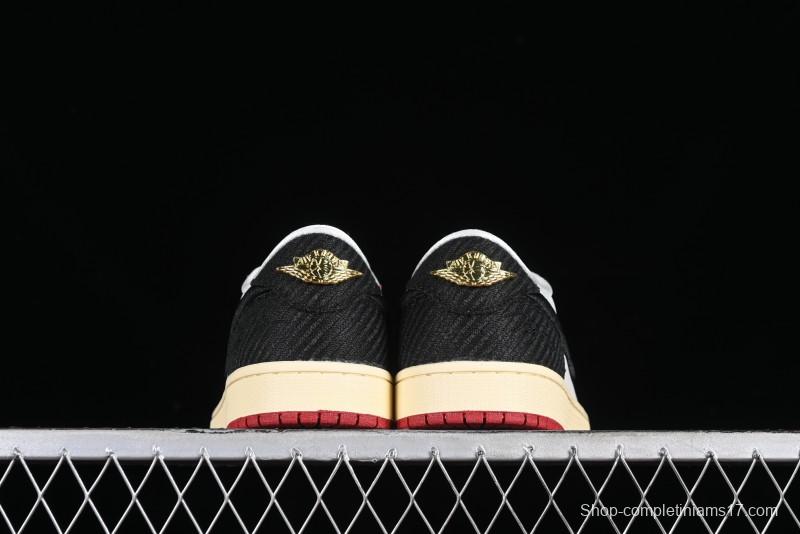 Nike Trophy Room x Jordan 1 Low OG "Away" Casual Sneakers - FN0432-100