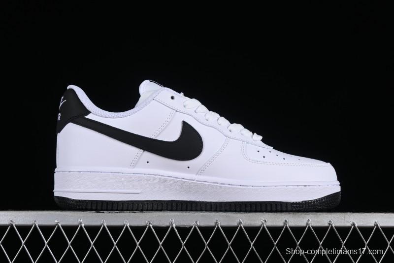 Nike Air Force 1 '07 Low Casual Sneakers in Black and White - FQ4296-101