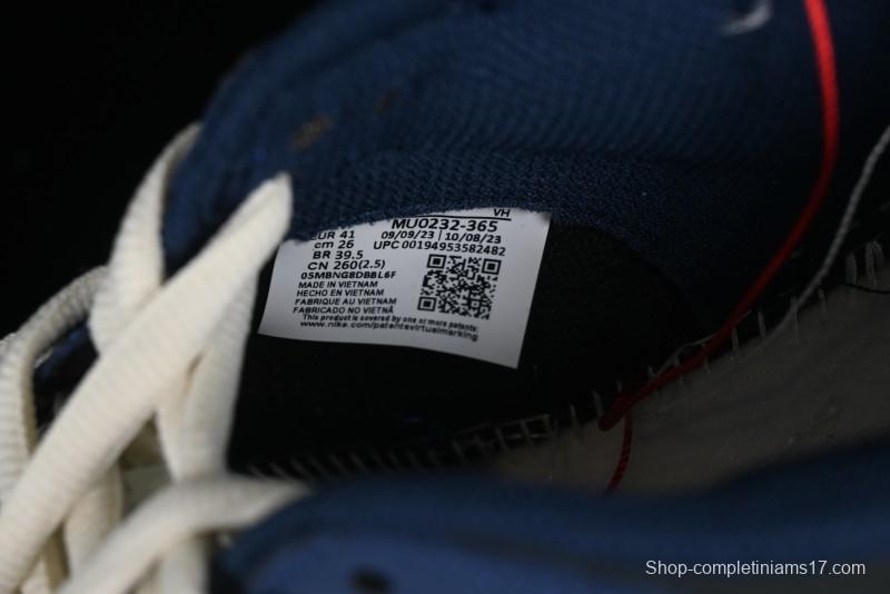 Nike SB Dunk Low Retro White Blue Collaboration Low-Top Casual Skateboarding Shoes - MU0232-365