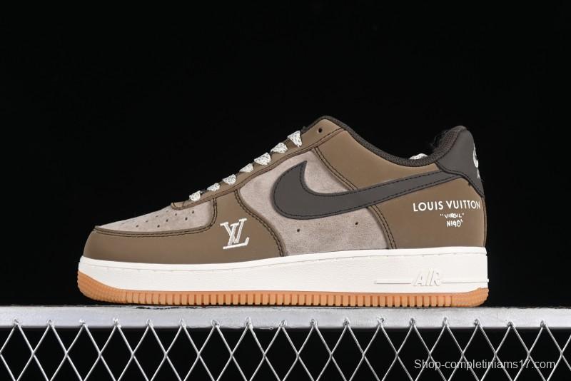 Nike Air Force 1 '07 Low LV Collaboration - Light Brown Casual Sneakers - BA8806-224