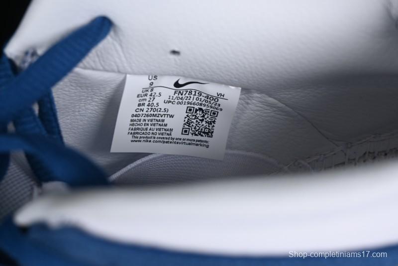 Nike Born x Raised x Nike SB Dunk Low Premium Skate Shoes with Special Foam Swoosh and Snowflake Perforations - FN7819-400