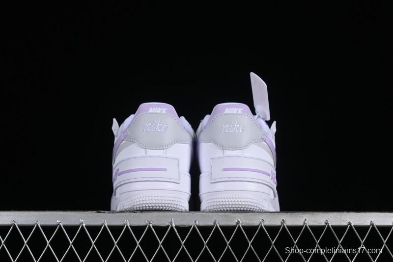 Nike Air Force 1 Shadow Lightweight Elevated Low-Top Casual Sneakers - FN6335-102