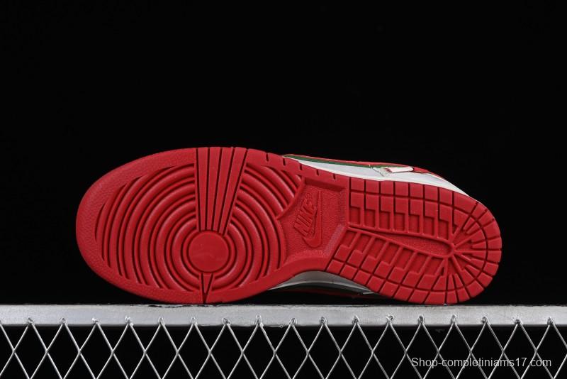 Nike SB Dunk Low Chinese New Year Limited Edition - Lucky Red Anniversary Custom Low-Top Casual Sneakers - CR8033-506
