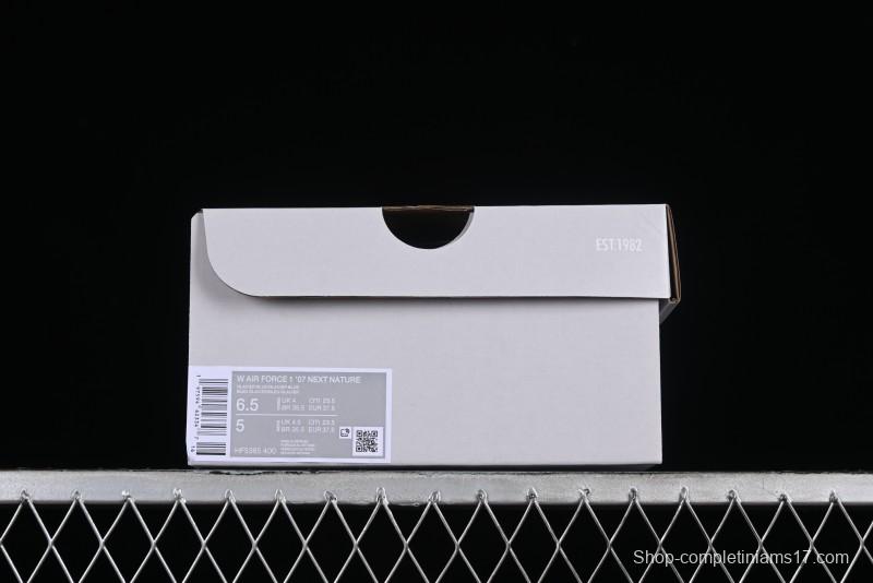 Nike Air Force 1 '07 Low Casual Sneakers with Full-Length Air Cushion - HF5385-400