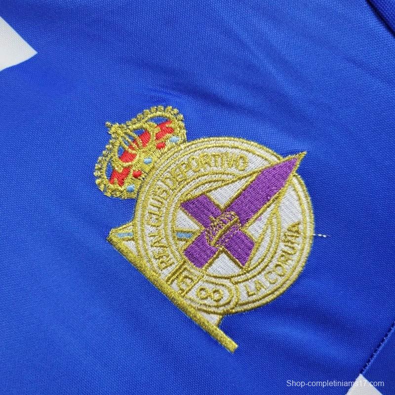 Retro 03/04 Retro Deportivo La Coruna Home Jersey