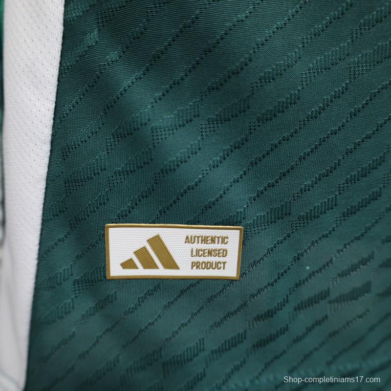 Player Version 2024 Italy Pre-Match Green Jersey