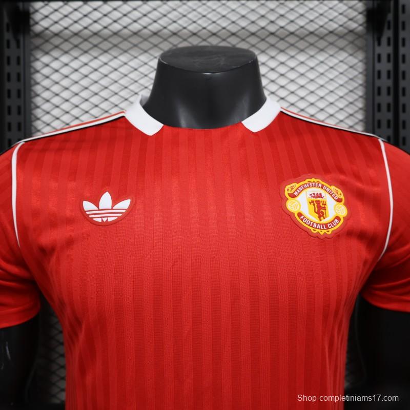 Player Version 25/26 Manchester United Icon Red Jersey