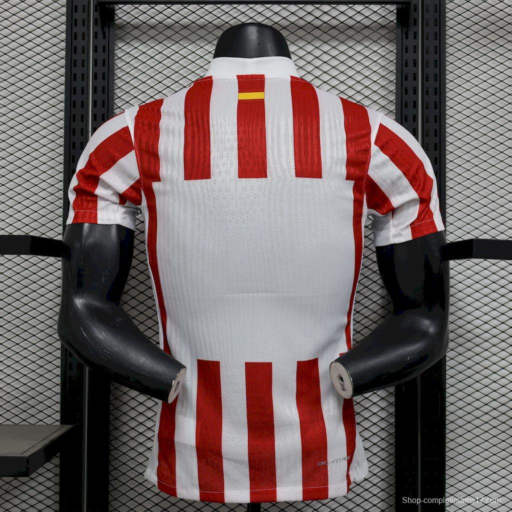 2025/26 Player Version Atletico Madrid Home Jersey