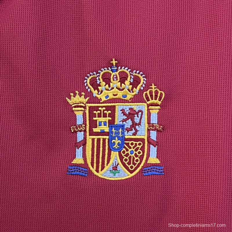 2000 Retro Spain Home Jersey