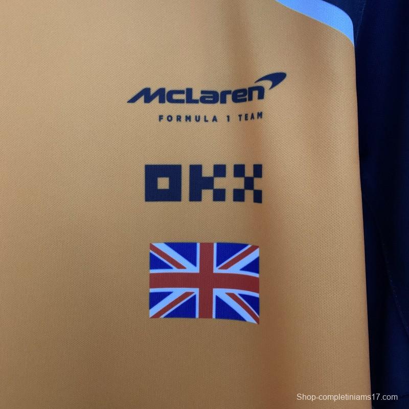 2025 F1 Formula Orange/Black Mclaren Norris T-Shirt