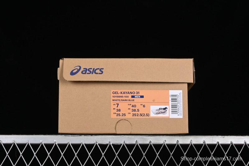 Asics Gel-Kayano 31 Running Shoes with Enhanced Cushion and Breathable Design - 1011B955-100