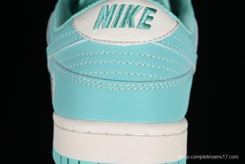 Nike SB Dunk Low BAPE Collaboration - Beige Grey Indigo Anniversary Custom Low-Top Casual Skate Shoes - BB8969-003