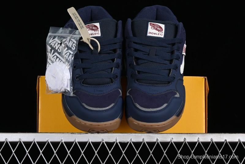 Vans Rowley XLT Series Cushioned耐磨 Retro Skate Shoes - VN000CMWNVY