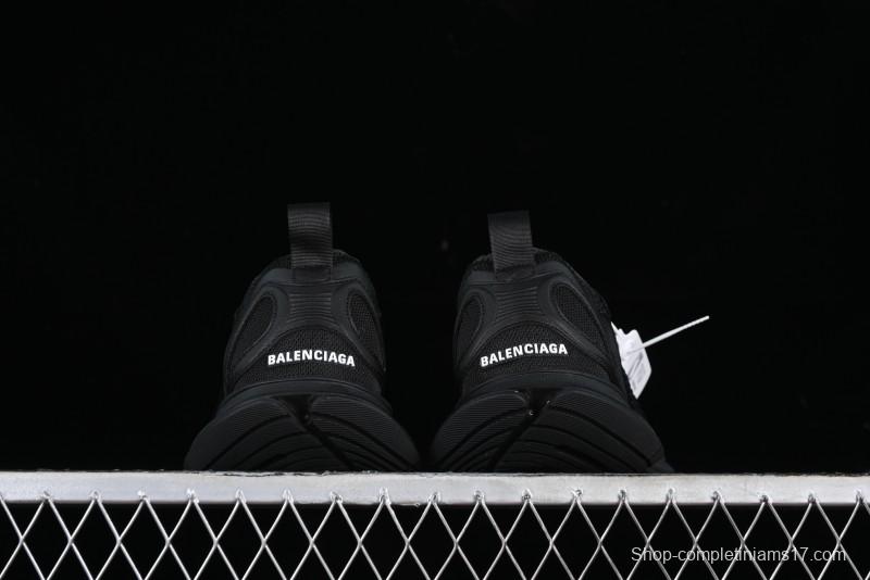 Balenciaga Circuit Lightweight Distressed Print Round Toe Fashion Casual Shoes - WFLGY1000