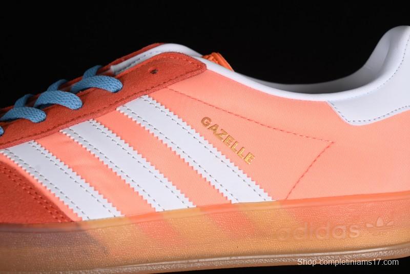 Adidas Originals Gazelle Indoor HQ9016 Retro Casual Slip-Resistant Low-Top Sneakers
