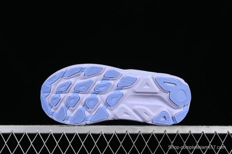 HOKA ONE ONE Clifton 9 Lightweight Knit Mesh Running Shoes with Enhanced Cushioning - 1127896 EHR