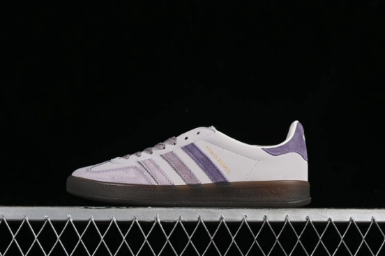 Adidas Originals Gazelle Indoor Kith Retro Casual Slip-Resistant Wear-Resistant Low-Top Sneakers - IH0120