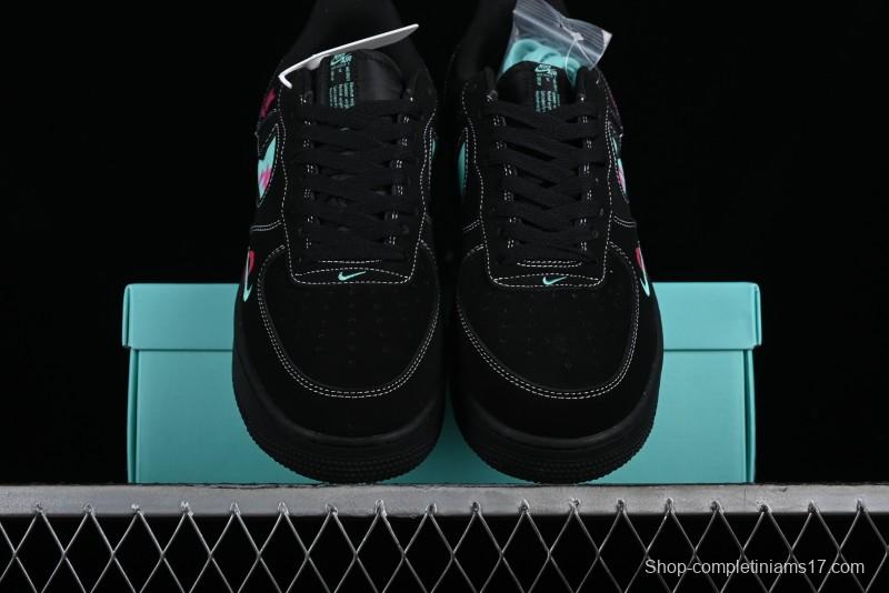 Nike Air Force 1 '07 Low Flame Red Lips Qixi Limited Edition Casual Sneakers - FB8971-005