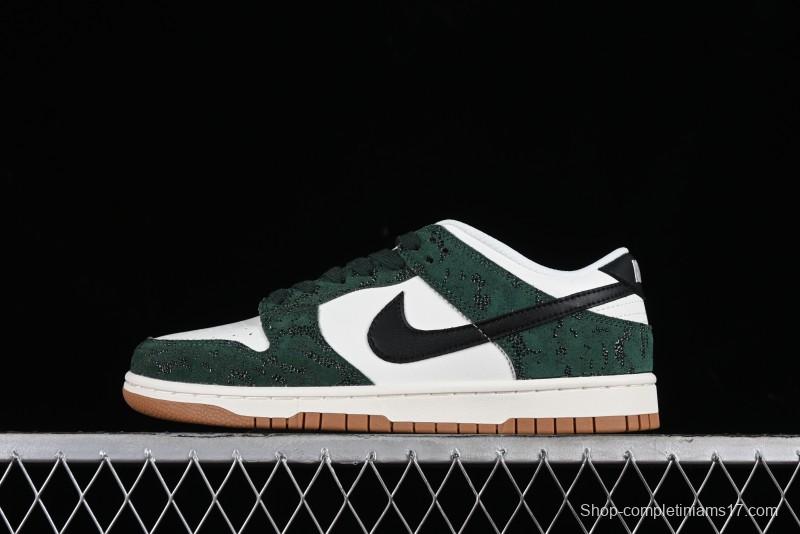 Nike Dunk Low Green Snake SB Low-Top Casual Skate Shoes - FQ8893-397