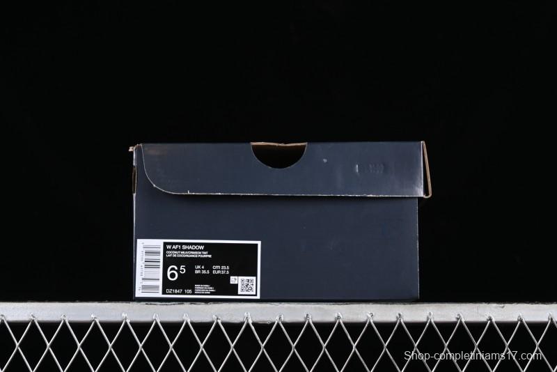 Nike Air Force 1 Shadow Low-Top Sneakers with Lightweight EVA Midsole - DZ1847-105