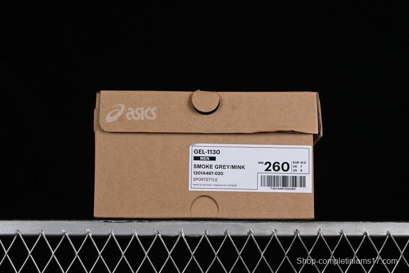 Asics Tiger GEL-1130 Low-Top Casual Running Shoes with GEL Cushioning and Outdoor Style - 1201A487-020