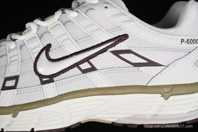 Nike P-6000 Prm Retro Casual Sneakers with Lightweight Design - HF0728-201