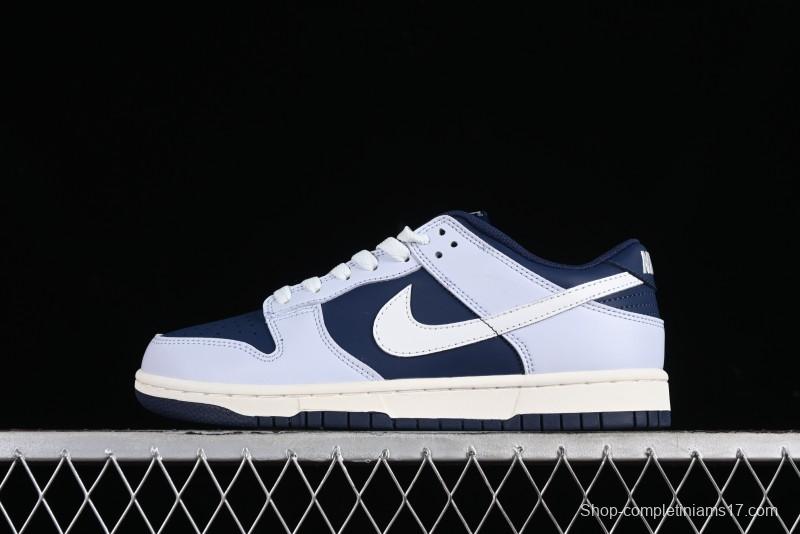 Nike Dunk Low Grey Blue SB Low-Top Casual Skate Shoes - FB9109-002