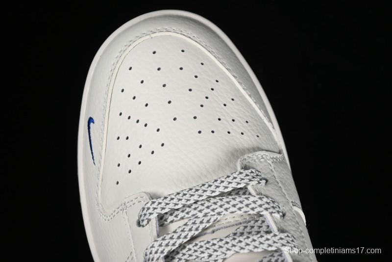 Nike SB Dunk Low White Pearl Anniversary High-End Custom Low-Top Casual Skate Shoes - XB3802-346