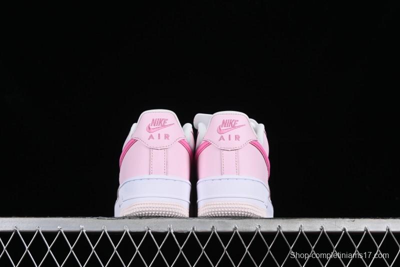 Nike Air Force 1 '07 Low White Pink Casual Sneakers - HM3696-661