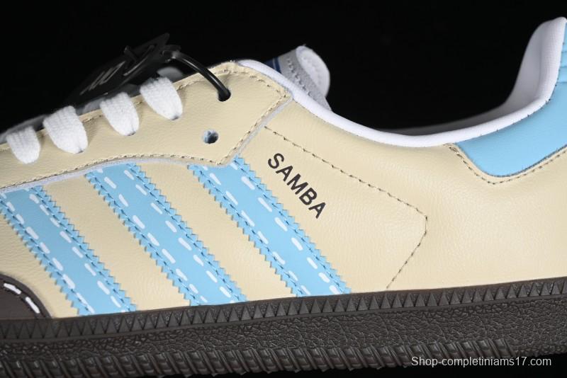 Adidas Originals Samba OG IG1024 Mechanical Magic Pudding Biscuit Custom Casual Sneakers - IG1024