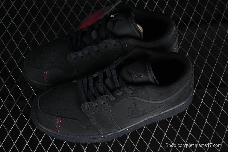 Nike Air Jordan 1 Low SE Craft "Dark Smoke Grey" Casual Sneakers - FD8635-001