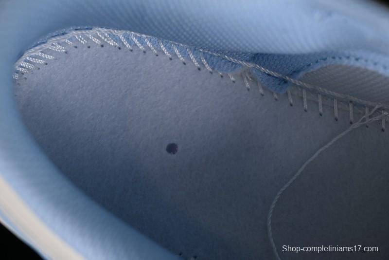 Nike SB Dunk Low Supreme Collaboration - Sky Blue Canvas Anniversary Custom Low-Top Casual Skate Shoes - BB6698-513