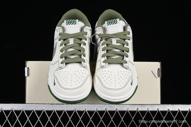 Nike SB Dunk Low OFF-WHITE Collaboration - Anniversary Premium Custom Low-Top Casual Sneakers DJ2024-002