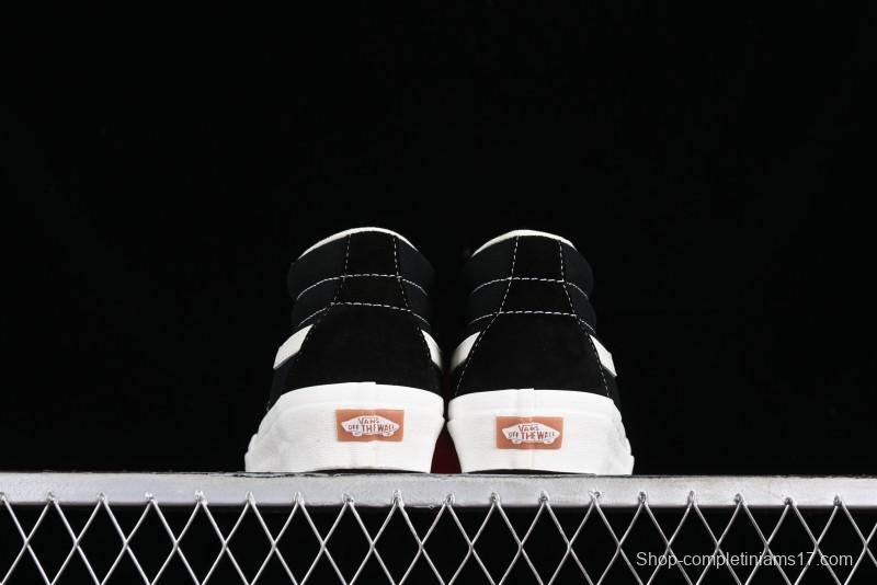 Vans SK8-Hi VR3 Eco-Friendly Black & White Mid-Top Classic Casual Canvas Shoes - VN0A4UWIVNE