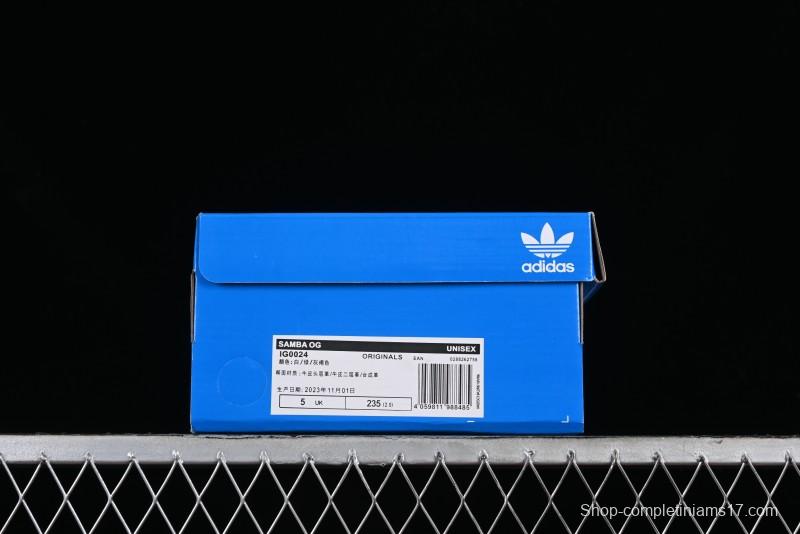 Adidas Samba OG Casual Sneakers - IG0024