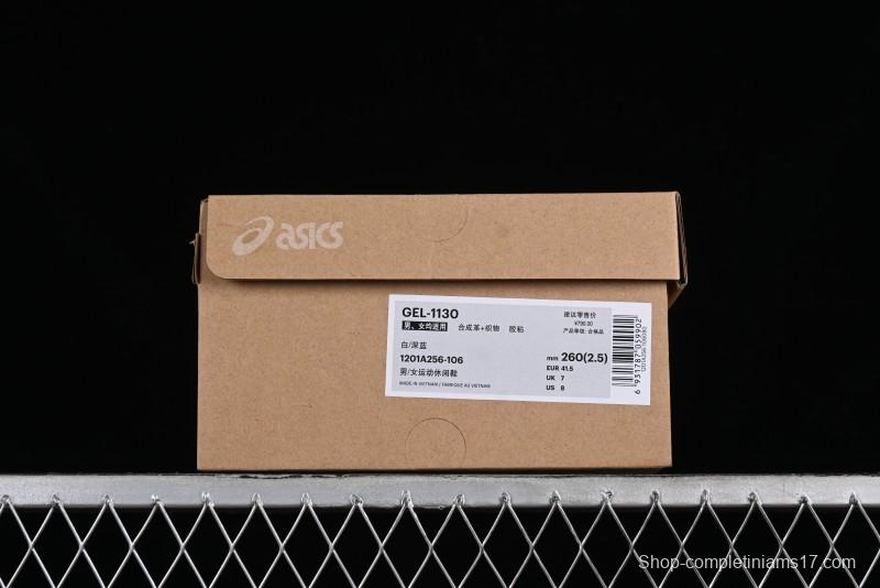 Asics Tiger GEL-1130 Low-Top Retro Running Shoes with GEL Cushioning and Outdoor Style - 1201A256-106