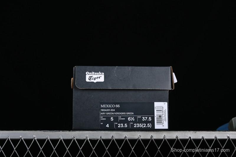 Onitsuka Tiger Mexico 66 Low-Top Leather Casual Running Shoes - 1183A201-304