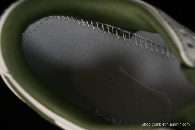 Nike SB Dunk Low Supreme Collaboration - Military Green Double Swoosh Anniversary Custom Low-Top Casual Sneakers - XX2025-319