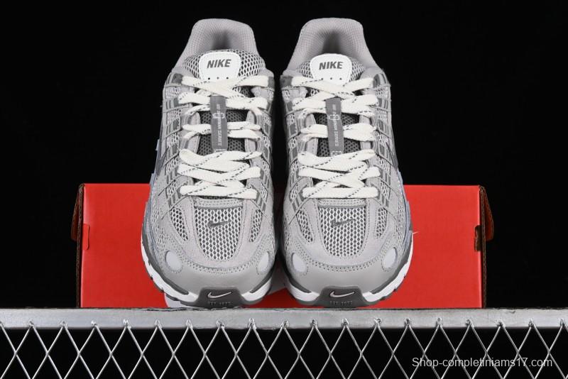 Nike P-6000 Prm Retro Casual Sneakers with Lightweight Design - FN6837-012