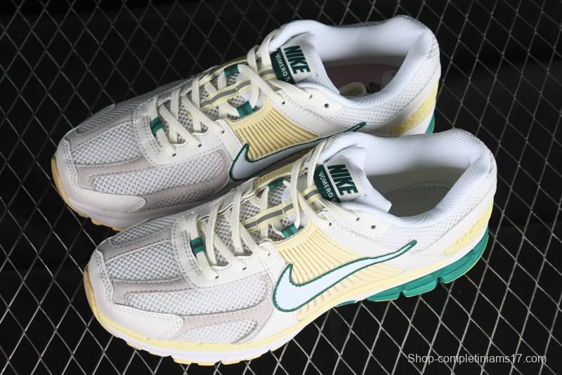 Nike Zoom Vomero 5 Retro Casual Running Shoes with EVA Midsole Cushion - FZ8361-100