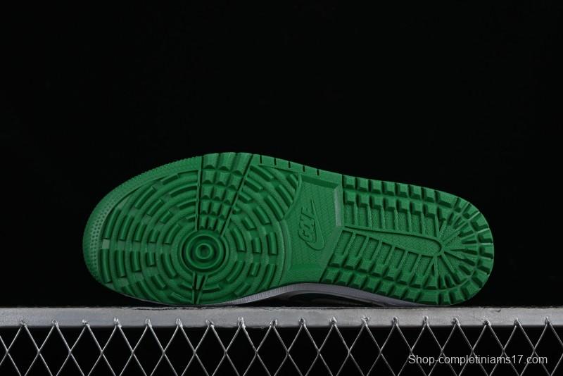 Nike Air Jordan 1 Low Golf Shoes Retro Grey White Green - DD9315-112